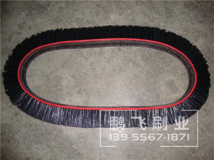 皮带毛刷