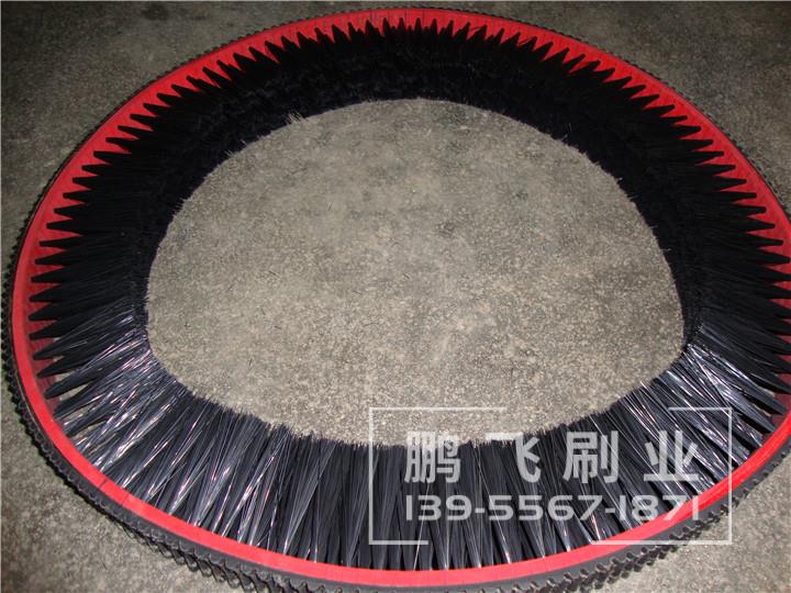 皮带毛刷