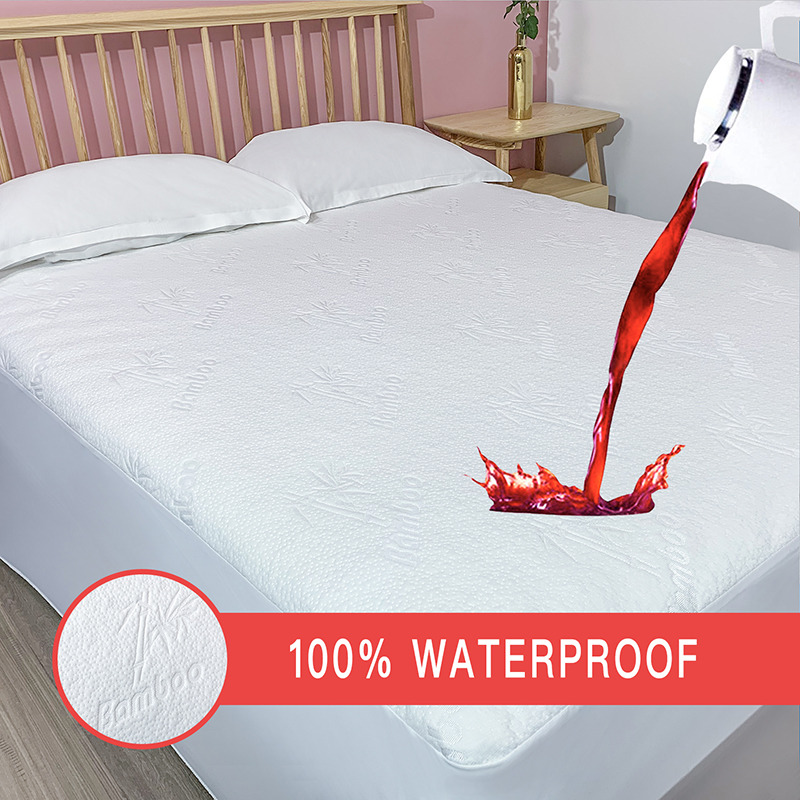 竹纤维床垫保护垫