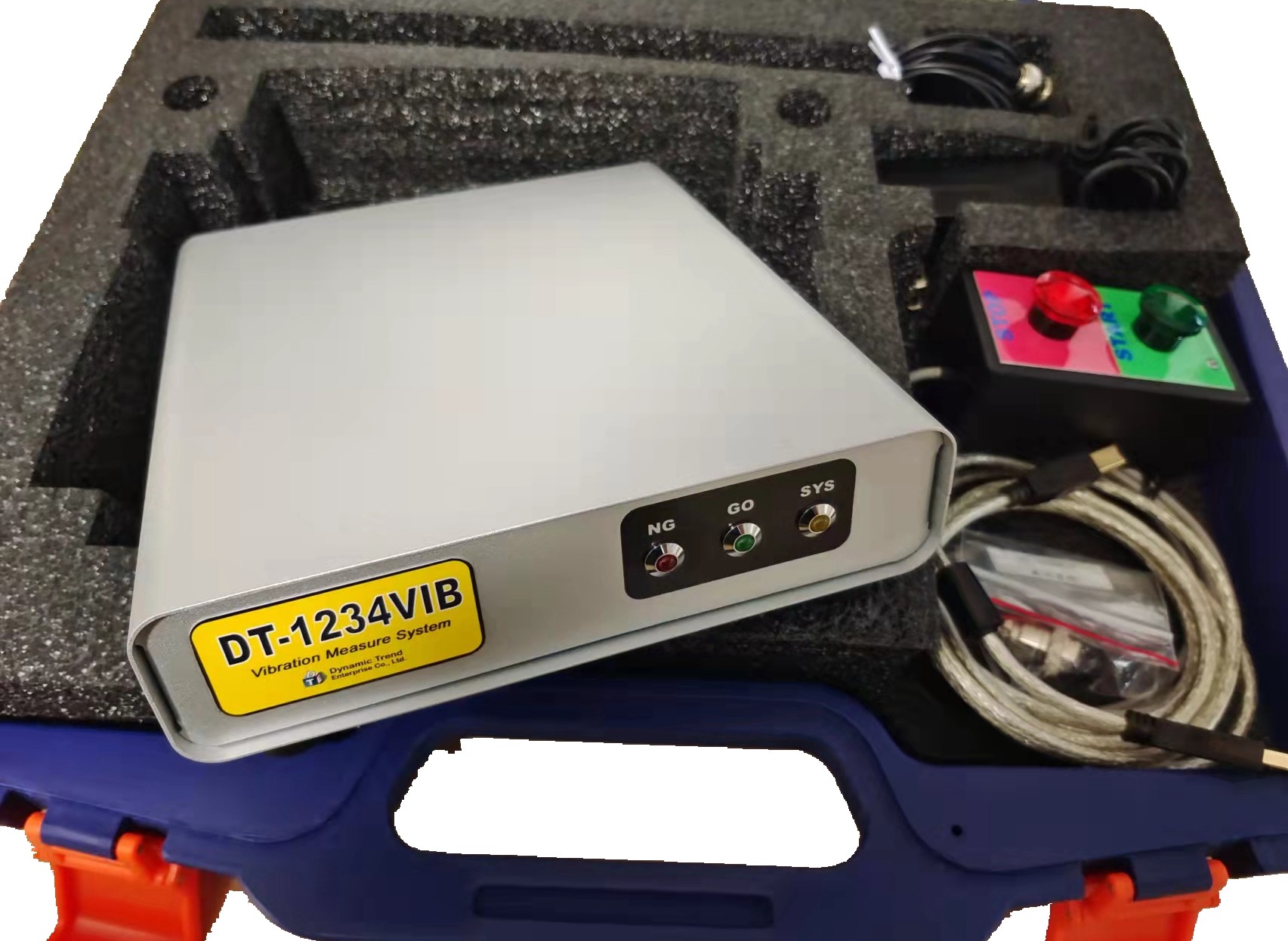 基于PC电脑连接动平衡仪DT-1234VIB