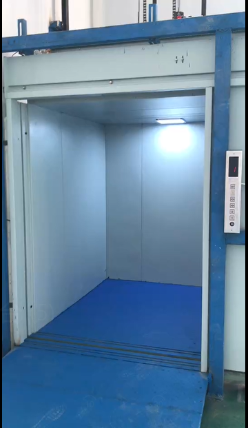 带轿厢自动门液压平台
