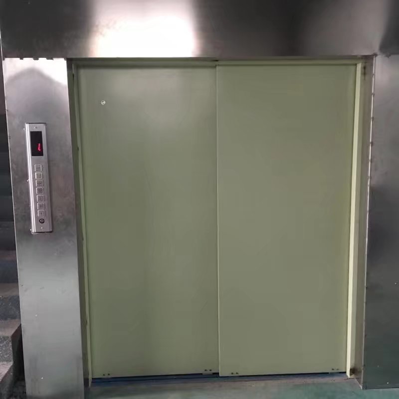带轿厢自动门液压平台