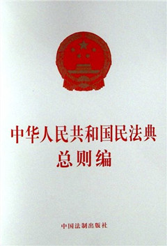 《中华人民共和国民法典 总则编》