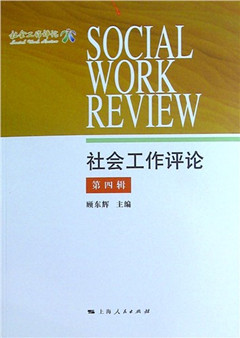 《社会工作评论(第4辑)》  *