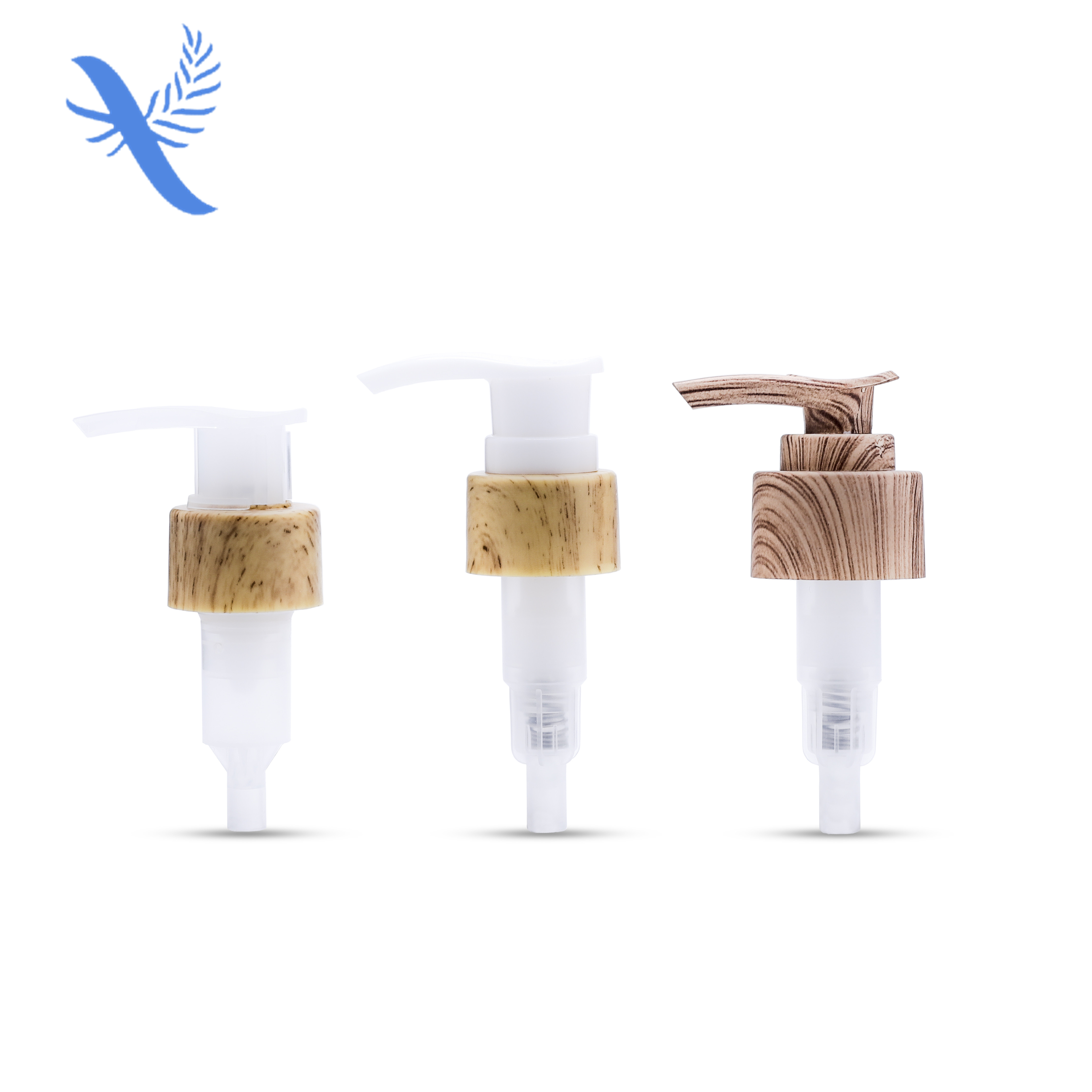 Wood grain small pump, bayonet pump