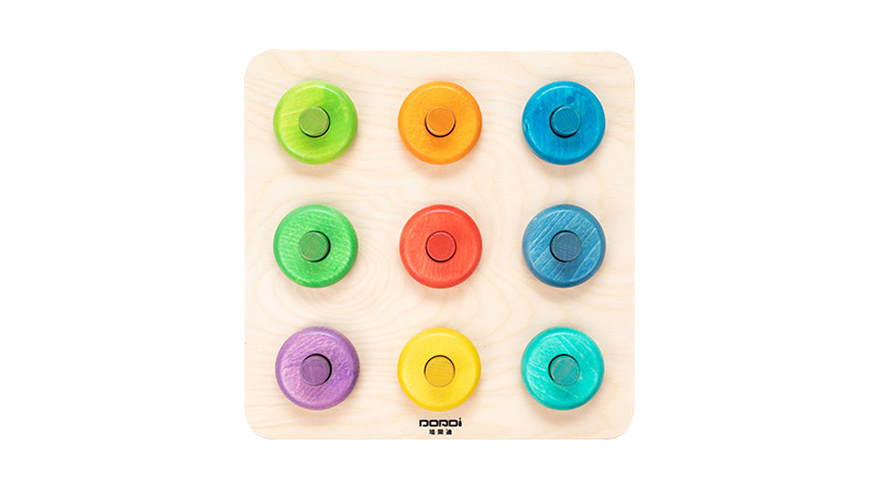 MDD-XXB-003  颜色套柱学习板（售价：378元）