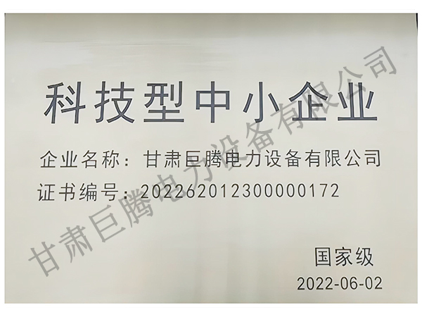 科技型中小企业