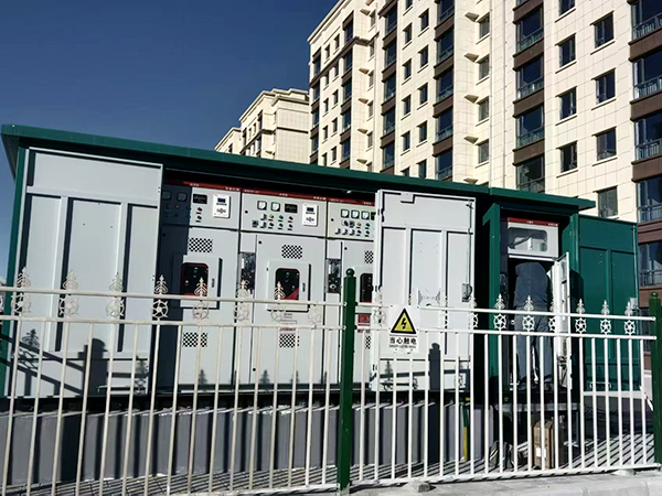古浪高鐵站旁安裝電壓互感器接線