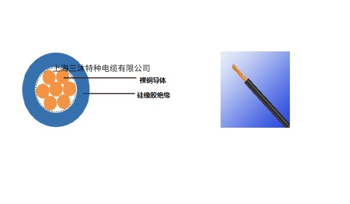 CE认证 H03S-K H05S-K H05S-U硅橡胶单芯线