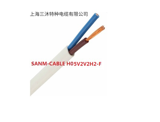 CE认证H05V2V2H2-F 耐高温90度两芯平行扁平线