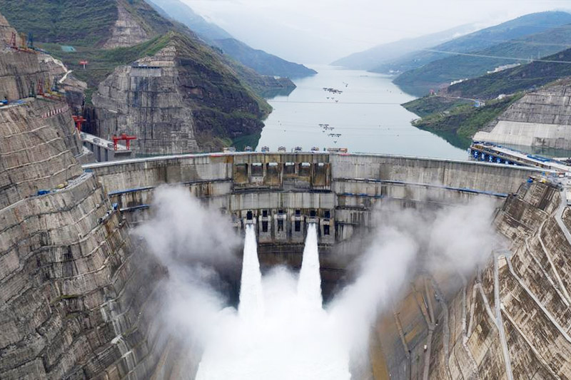 白鹤滩水电站