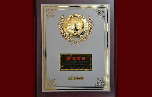 2014-2015年四川名牌