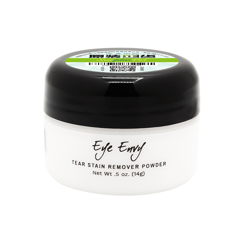 美国Eye Envy天使眼 天然草本萃取配方犬猫用泪痕粉 0.5 oz(14g)