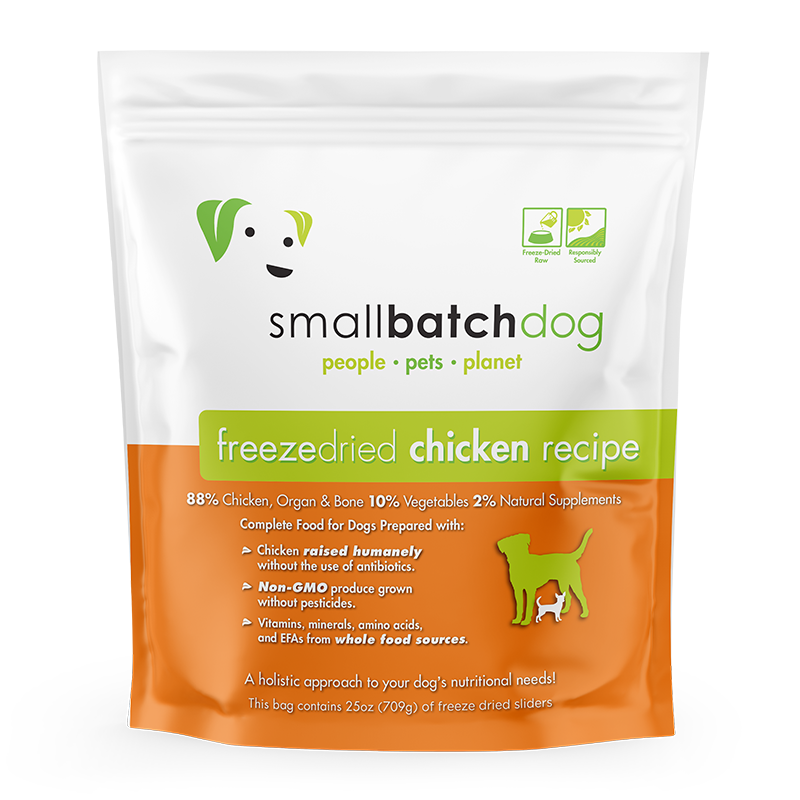 美国SmallBath时佰集鸡肉口味犬冻干全犬种 25oz