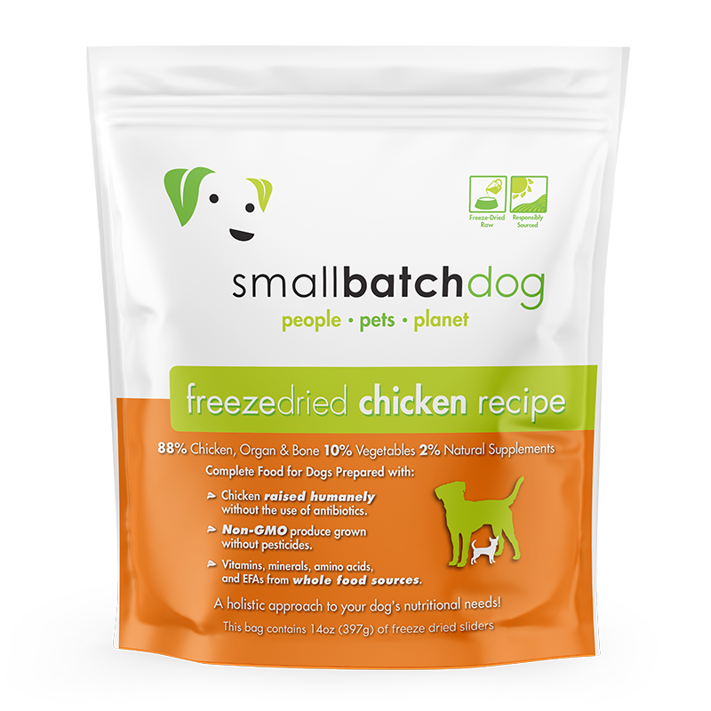 美国SmallBath时佰集鸡肉口味犬冻干全犬种 14oz
