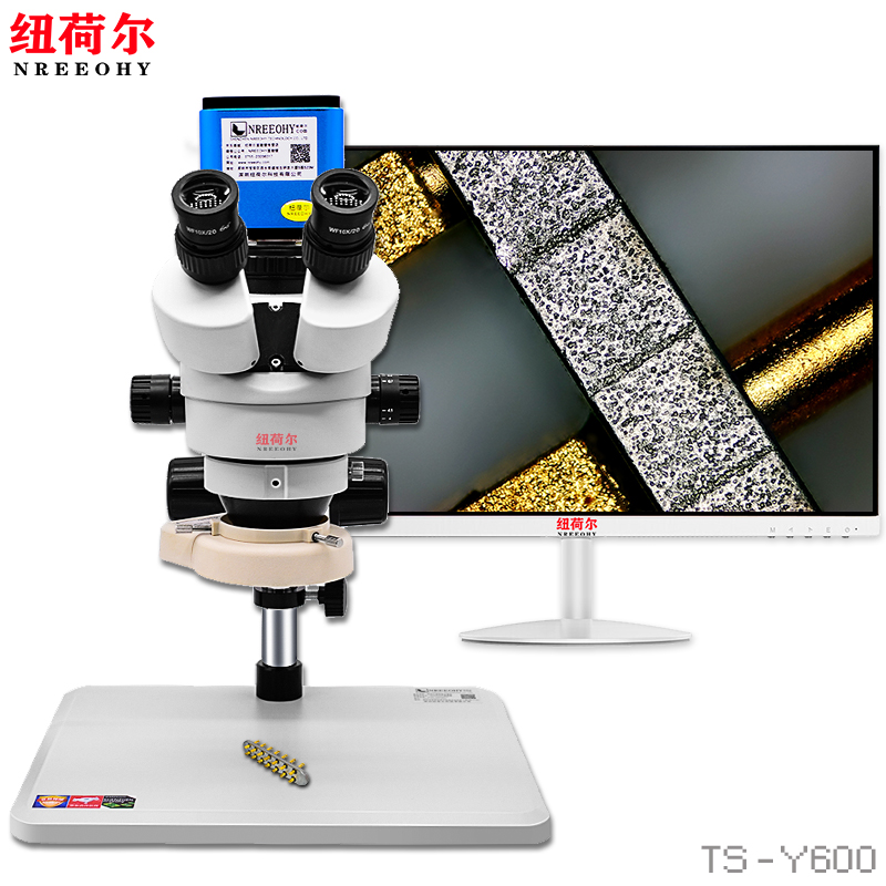 超高精细体视显微镜视频数码测量显微镜专业显微镜线路板模具材料TS-Y600【新机上市】