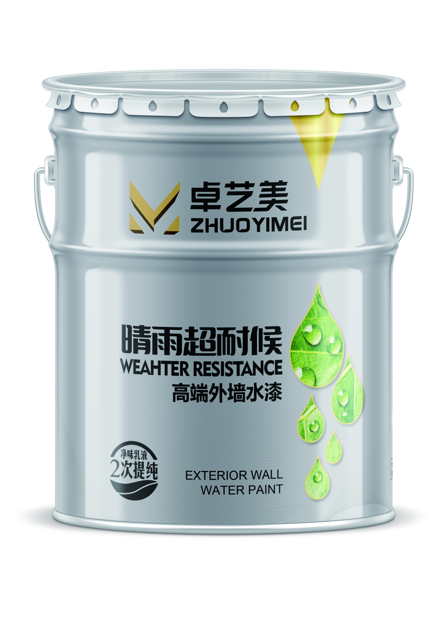 卓艺美晴雨超耐候高端外墙漆