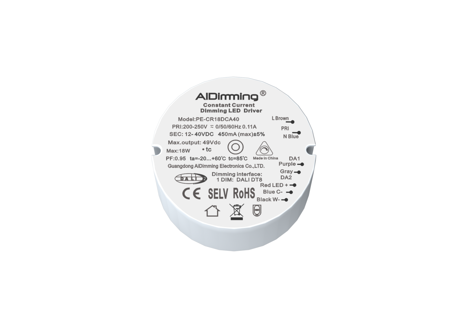 PE-CR18DA/18DCA