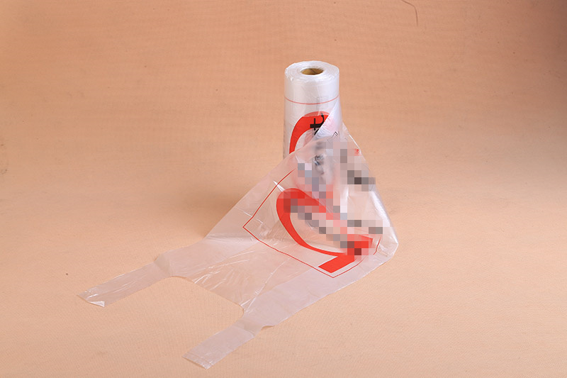 点段连卷背心袋