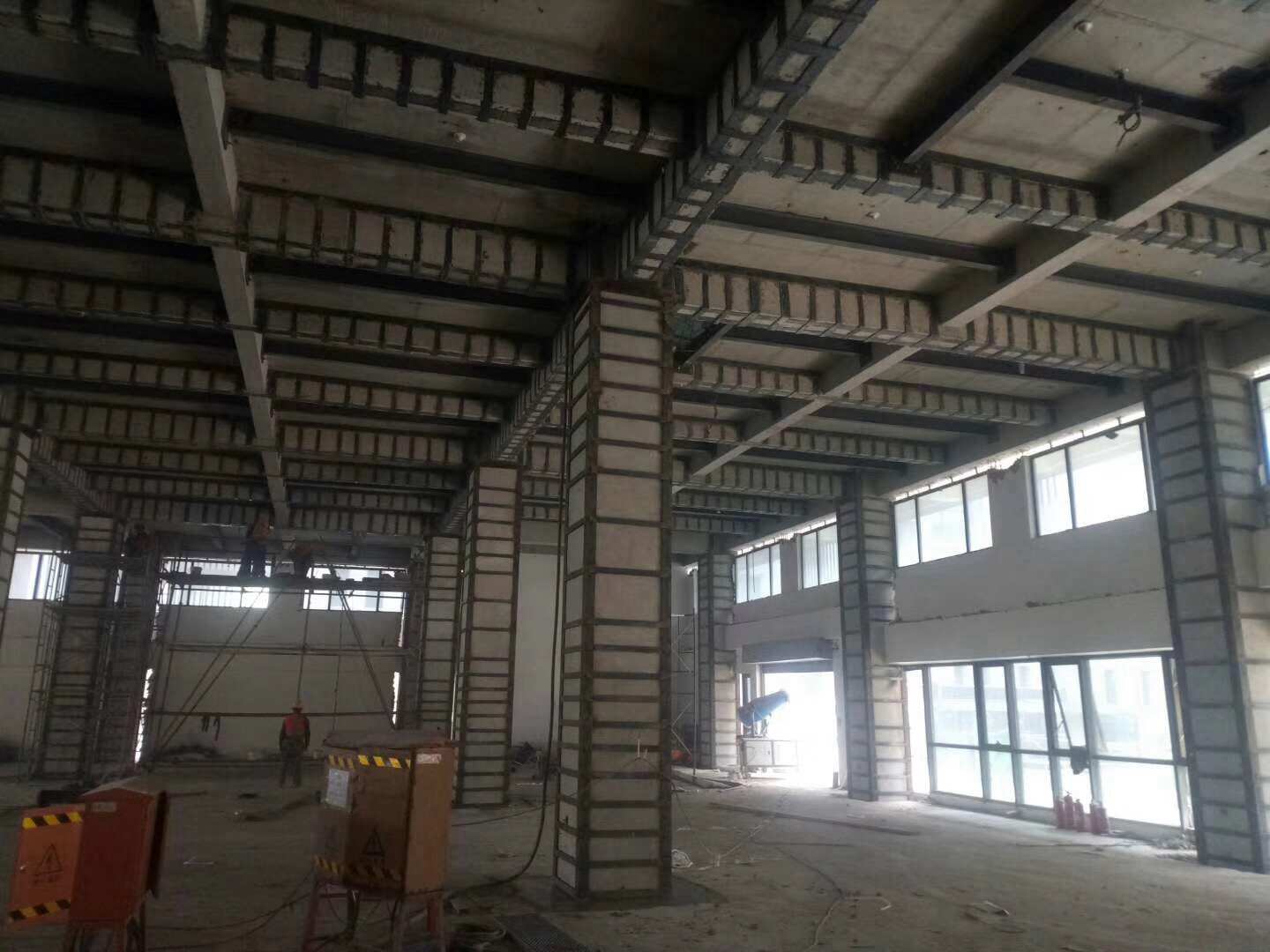 梁板柱粘鋼加固