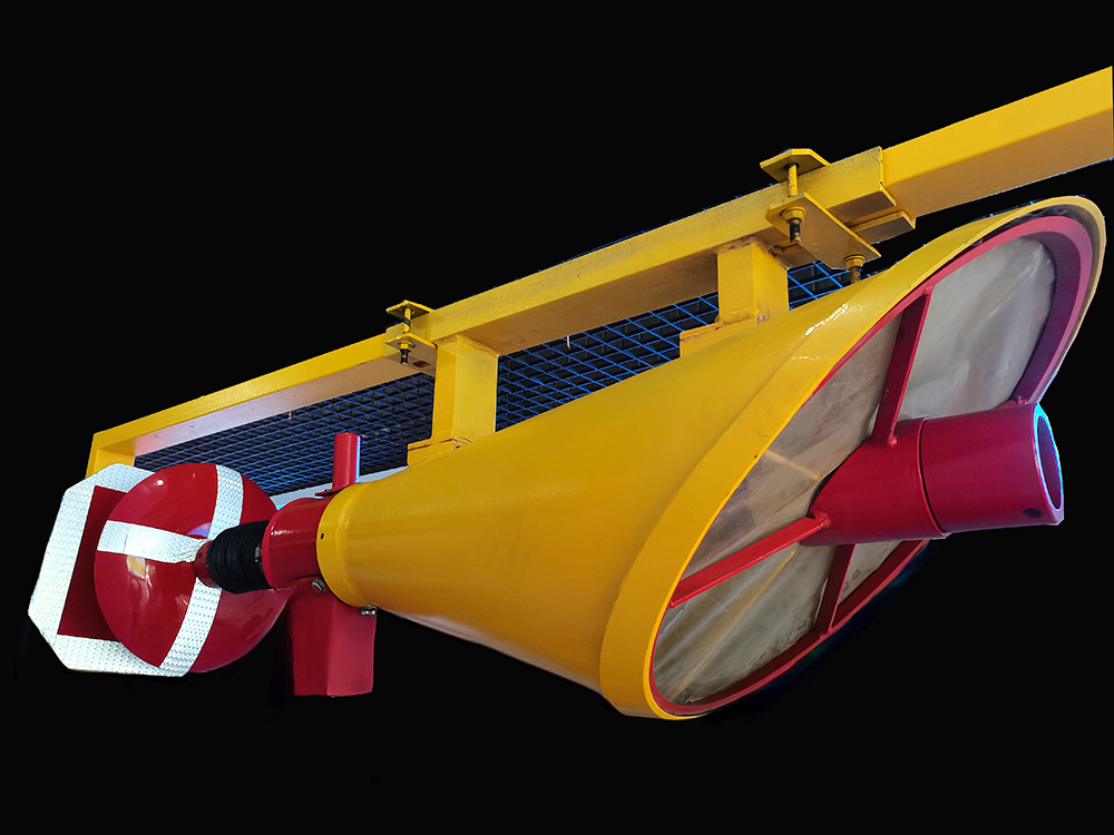 AUTOMATIC FLAMEPROOF DEVICE IN COAL MINE