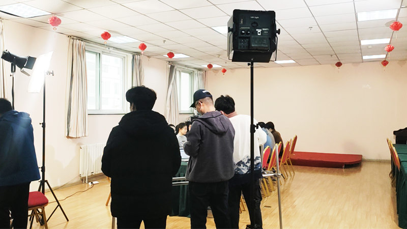 三点一视《金水区环保局智慧管理系统》拍摄剧照