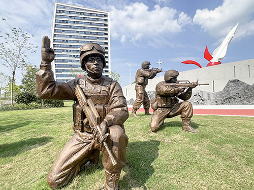 滨江区国防教育主题公园系列雕塑