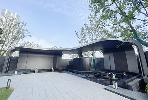 杭州望廷中心艺术构架造型