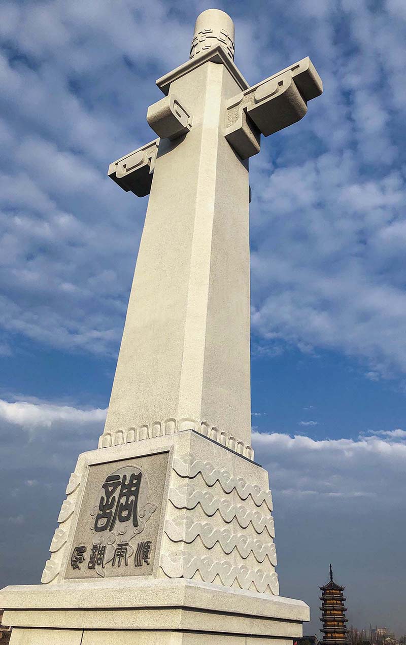 扬州文峰大桥桥墩造型工程