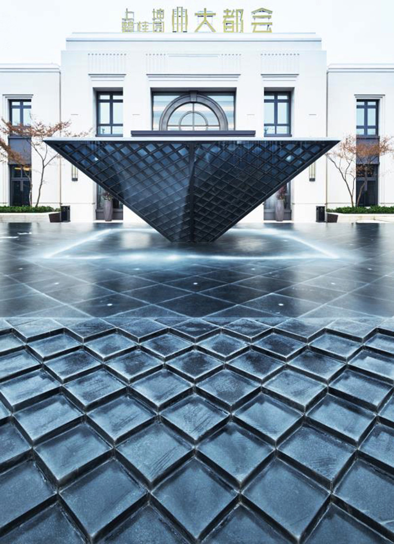 大都会水景雕塑