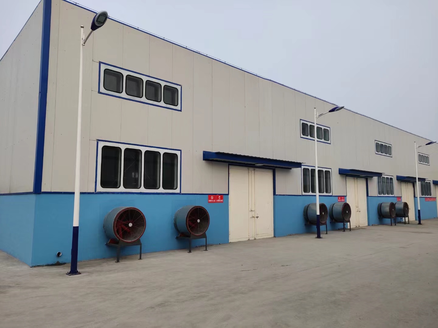 陕西某瓦斯发电厂降噪车间