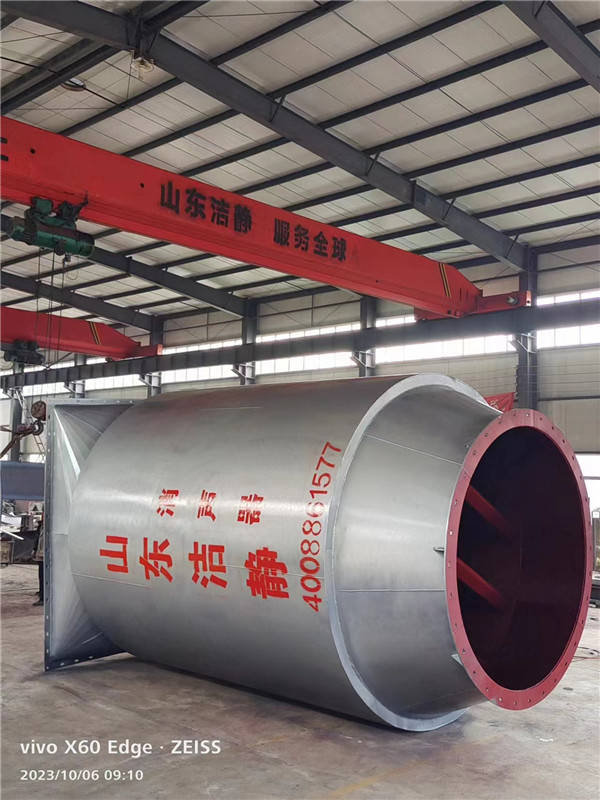 内蒙某钢厂52万风量的消声器