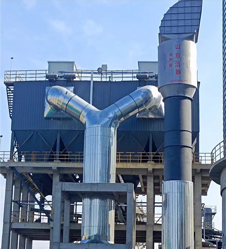 内蒙古某钢厂52万风量的消声器1