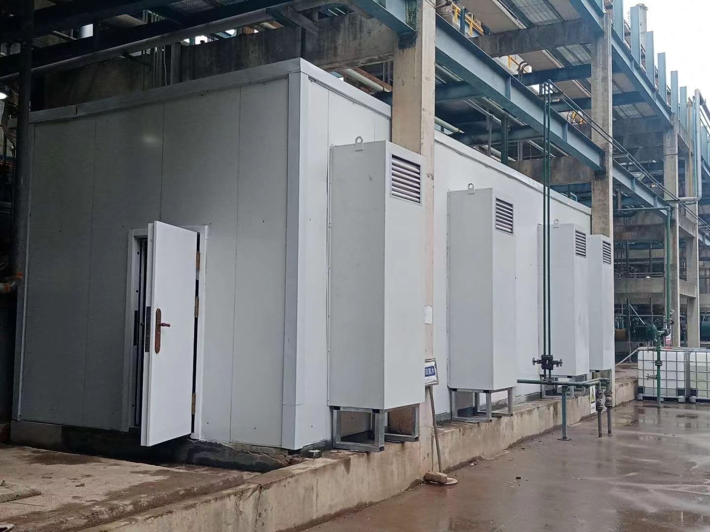 中国石化北海炼化罗茨风机隔声罩