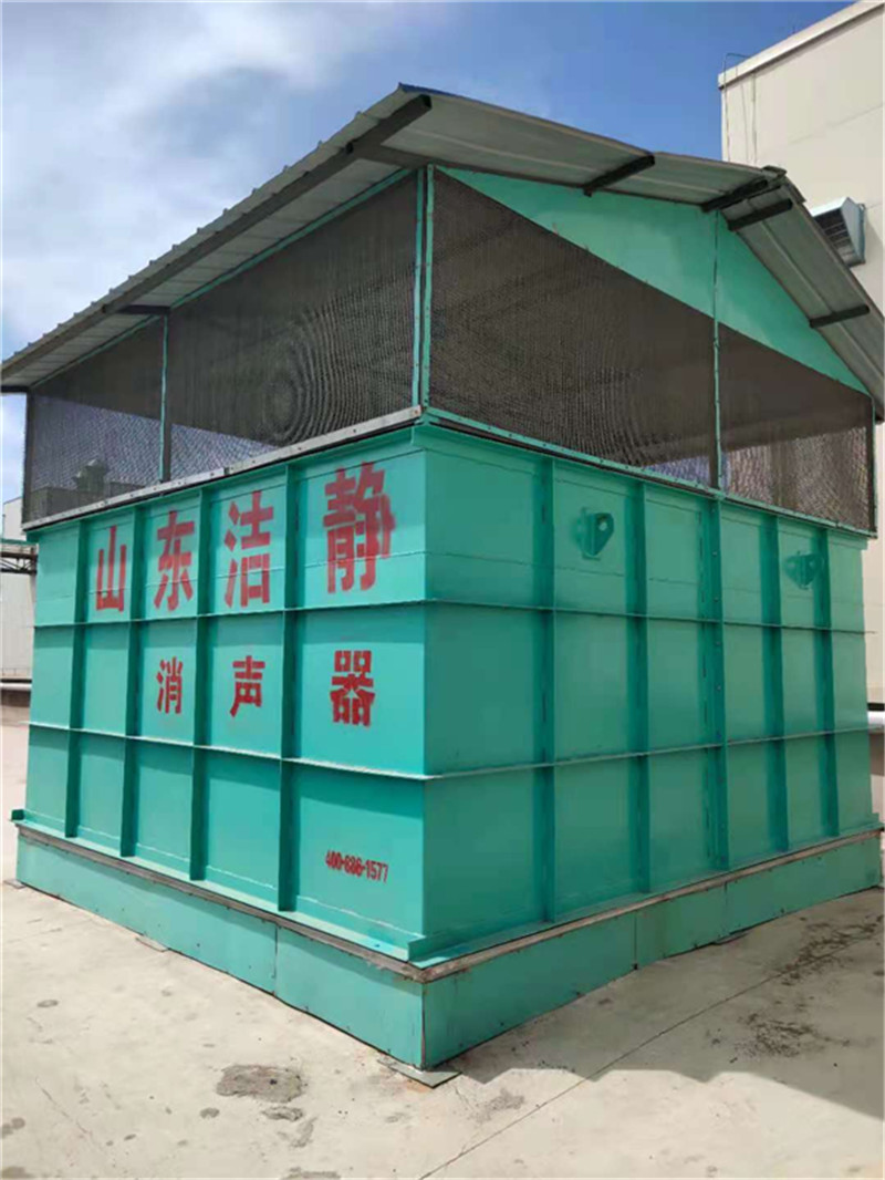 某粮油集团风机消声器1