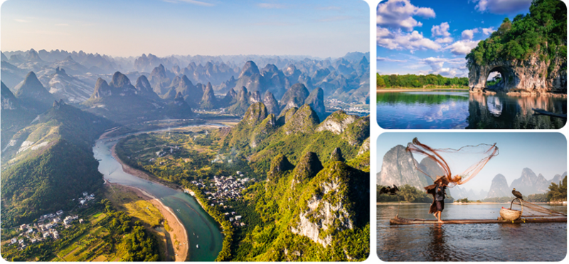 水墨桂林高铁3日深度游