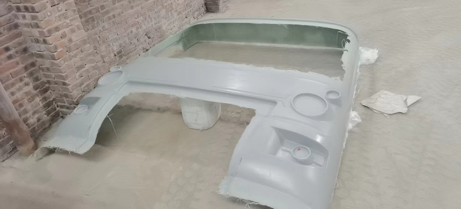 汽轮发电机玻璃钢端罩