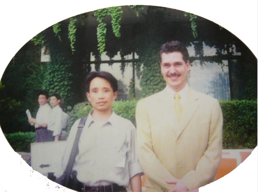 与德国口腔专家留影