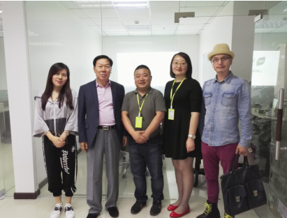 中国烹饪协会汤会长一行访问茶佳漱口水