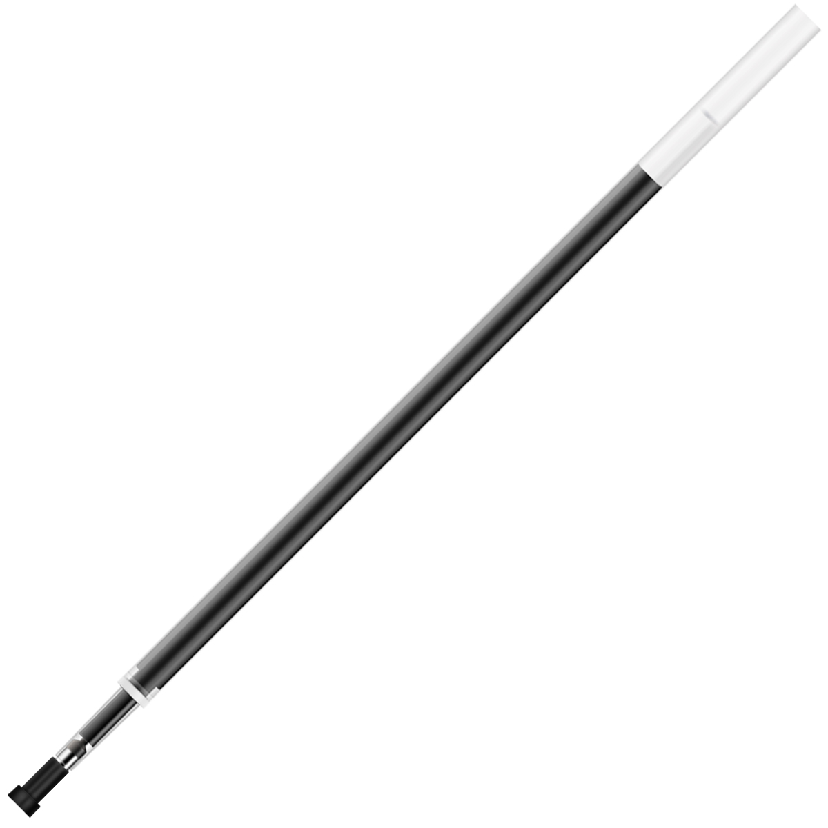 得力S754弹簧头中性笔芯0.7mm弹簧头(黑)20支/盒
