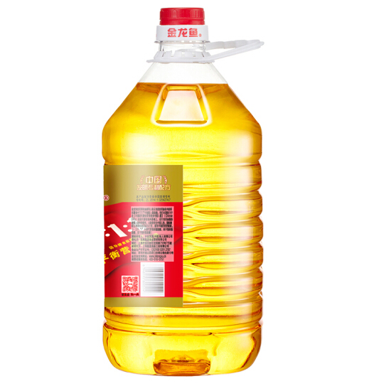 金龙鱼 食用油 黄金比例食用调和油 5L