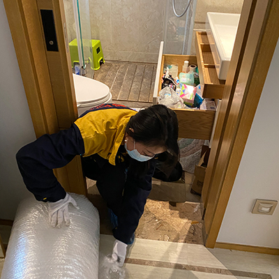 国际搬家案例