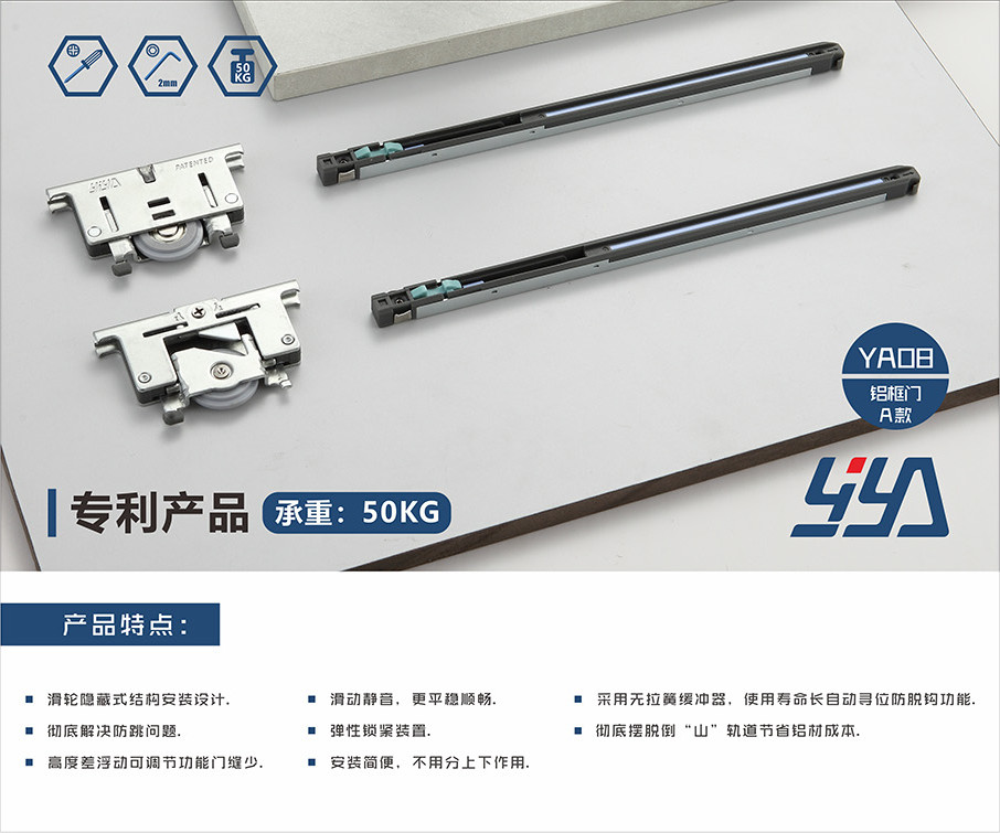 YA08铝框门A款