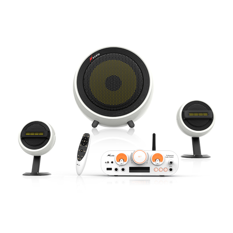 Wecele Moon（白月） 电视电脑书架音箱 HiFi多功能组合音箱