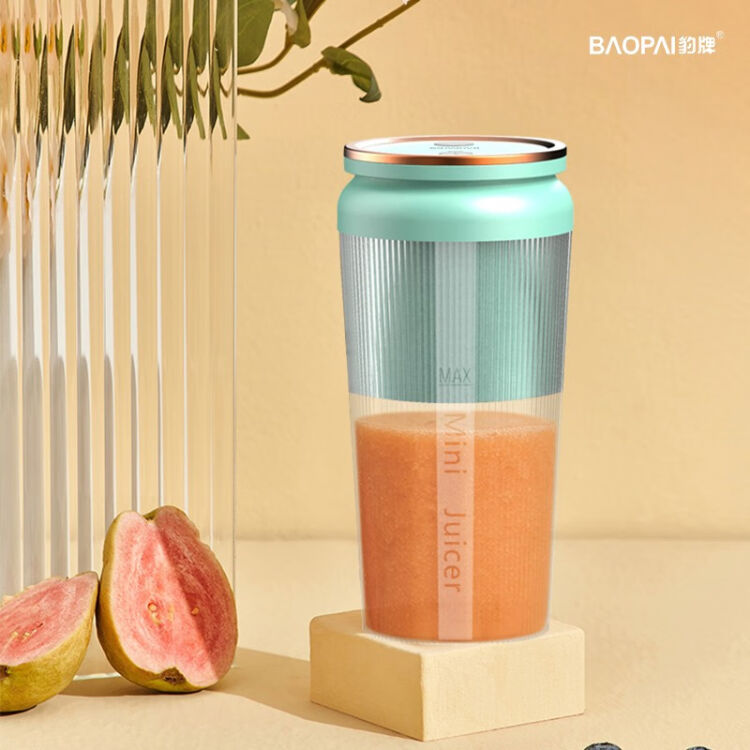 豹牌 便携果汁杯BP-PN058 304不锈钢四叶刀片