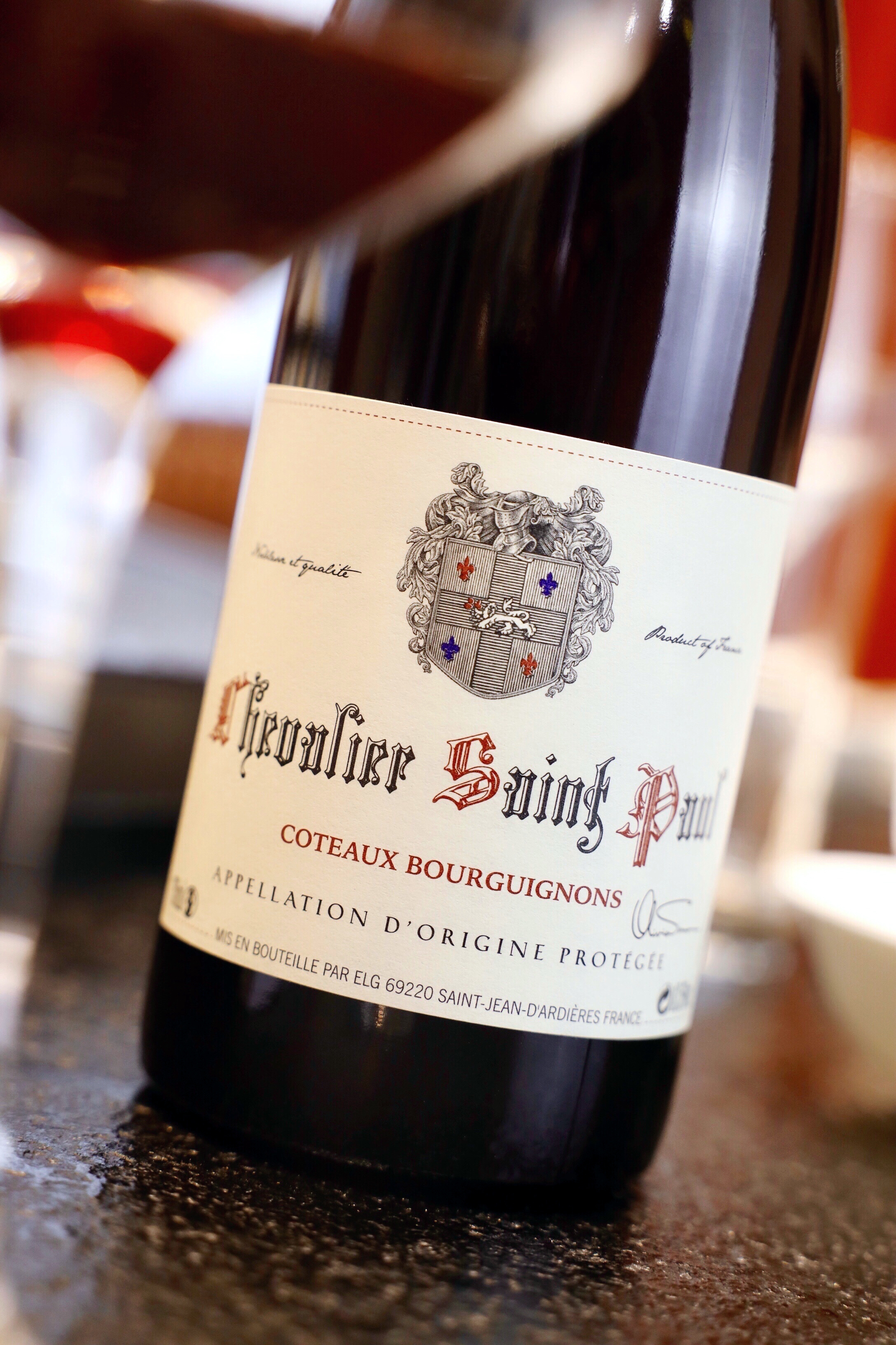圣保罗 Chevalier Saint Paul干红葡萄酒