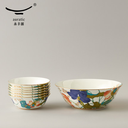 幸福和鸣7头碗具