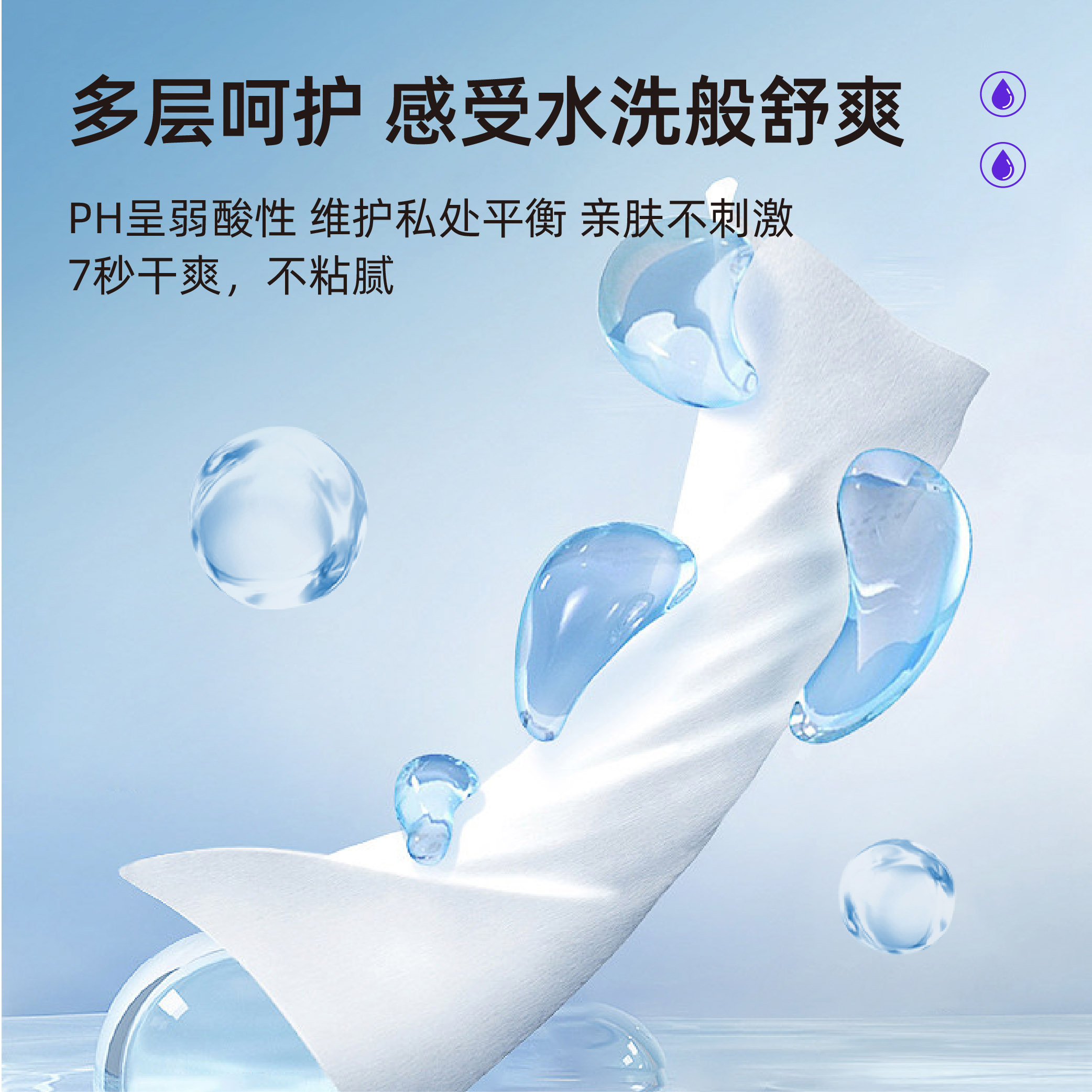 润肤抗菌 湿厕纸 （80抽）三包装