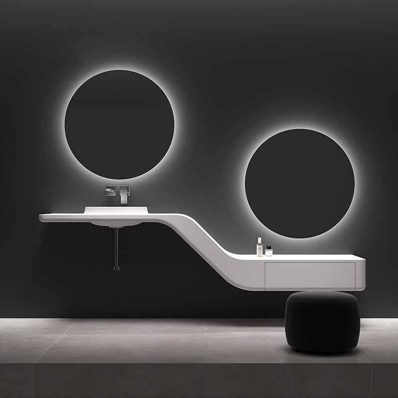 一体式壁挂浴室柜BX4346