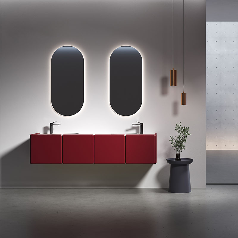 一体式壁挂浴室柜BX4342